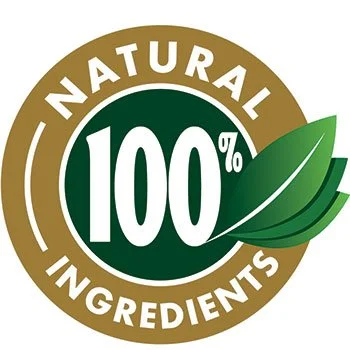 Slimcrystal all natural badge