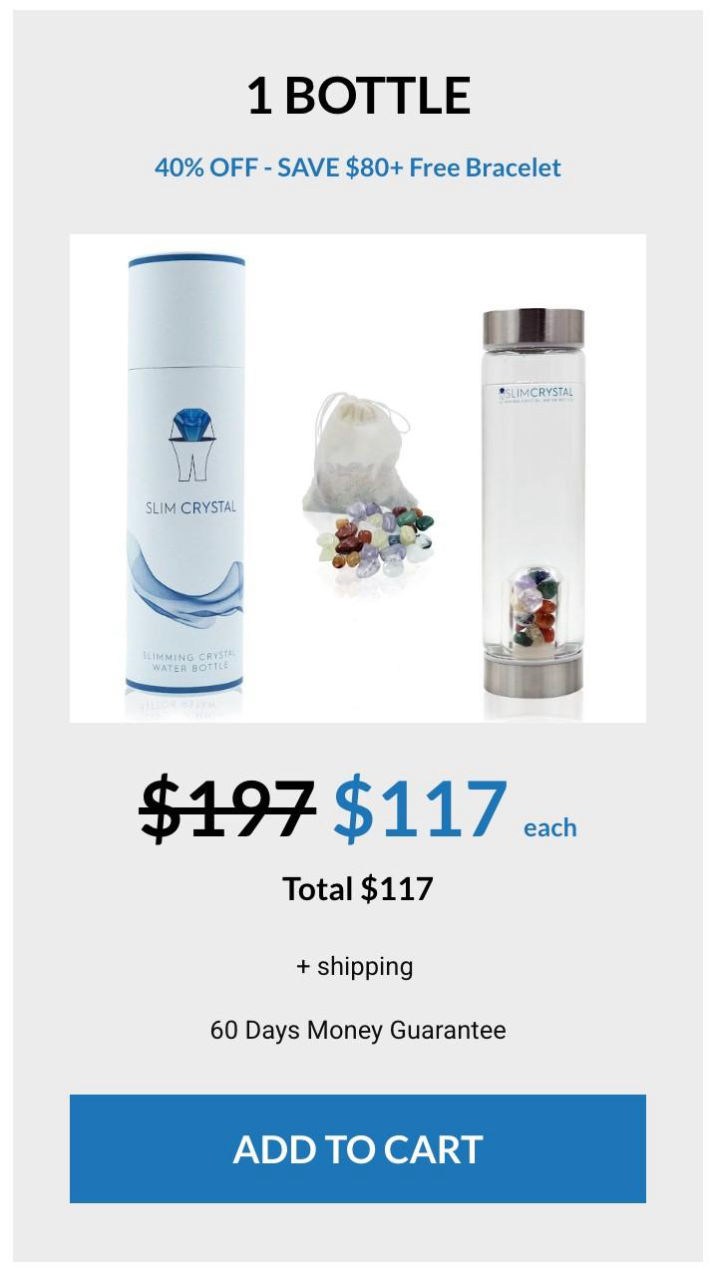 Slimcrystal 6 bottles