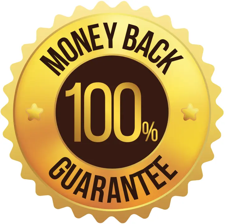 Slimcrystal guarantee badge